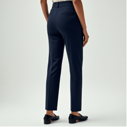 Women's Classic High Waist Cropped Pants