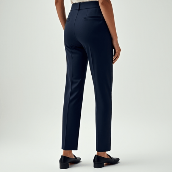 Women's Classic High Waist Cropped Pants