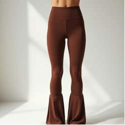 Women's Soft High Waist Micro Flare Pants