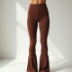 Women's Soft High Waist Micro Flare Pants
