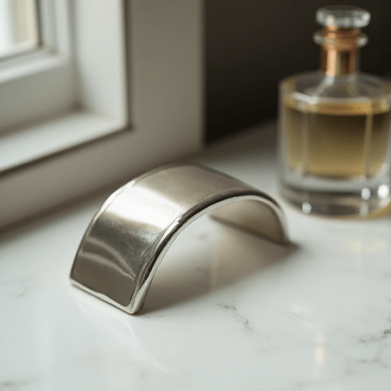 Women's Minimalist Silver Hair Clip