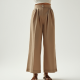 Women's Relaxed High Waist Cropped Pants