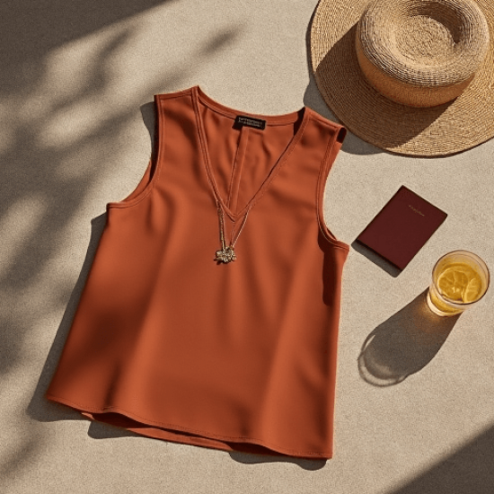 Women's Casual Sleeveless Shirt