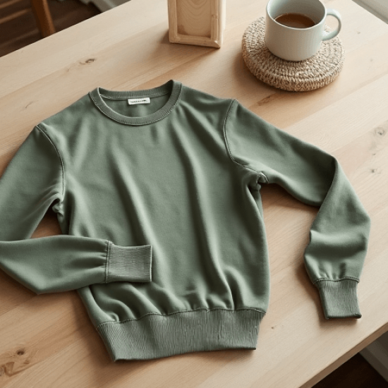 Women's Comfort Crew Neck Long Sleeve