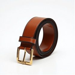 Women's Thin Leather Waist Belt