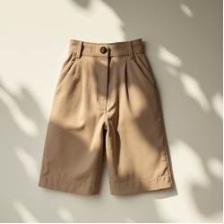 Women's Everyday High Waist Straight Shorts