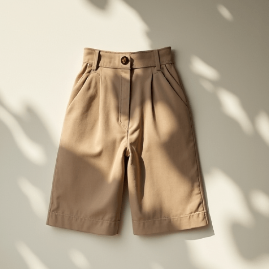 Women's Everyday High Waist Straight Shorts