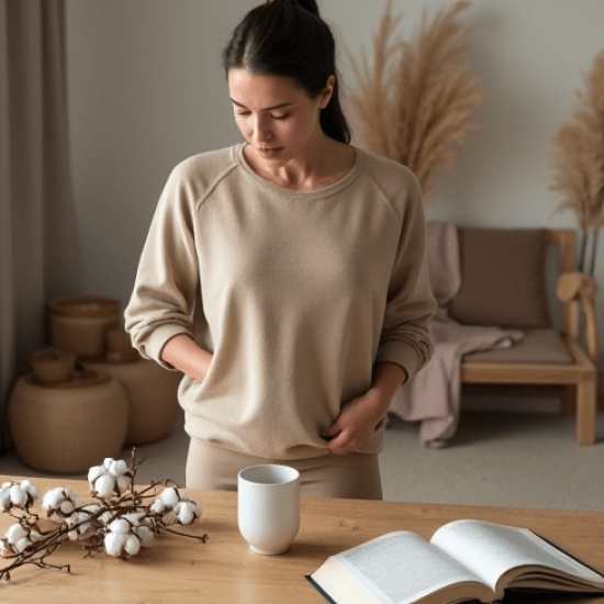 Women's Simple Long Sleeve Tee