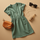 Women's Simple V-Neck Dress
