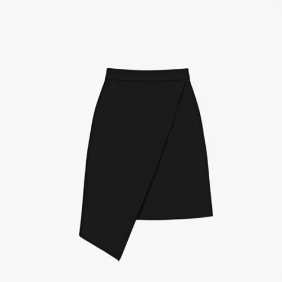Women's Simple High Waist Short Skirt