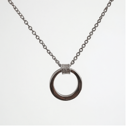 Women's Simple Silver Necklace