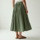 Women's Relaxed High Waist A-Line Skirt