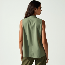 Women's Casual Sleeveless Shirt