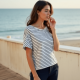 Women's Relaxed Boat Neck Shirt