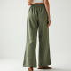 Women's Relaxed High Waist Flare Pants