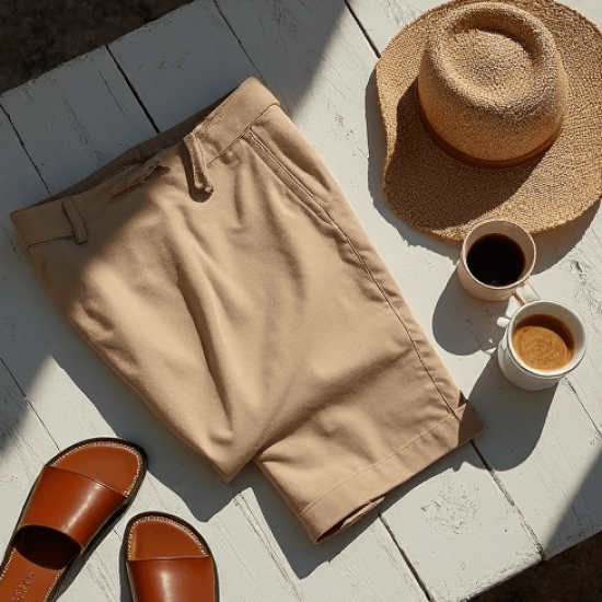 Women's Simple High Waist Shorts