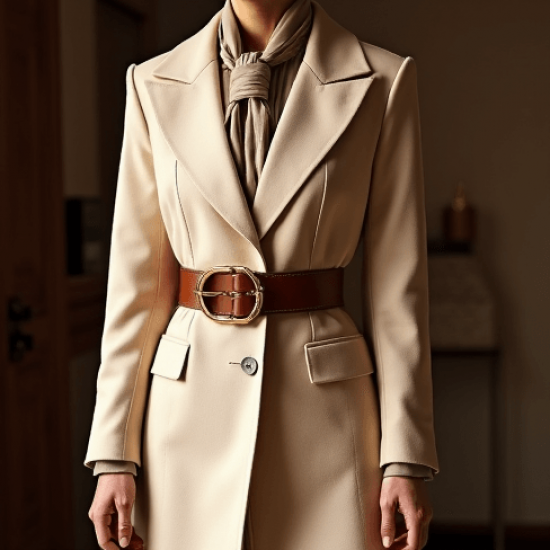 Women's Minimal Gold Buckle Belt