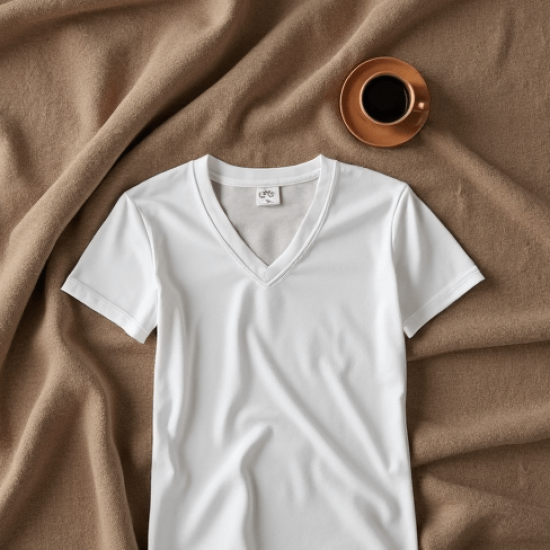 Women's Soft V-Neck Cotton Top