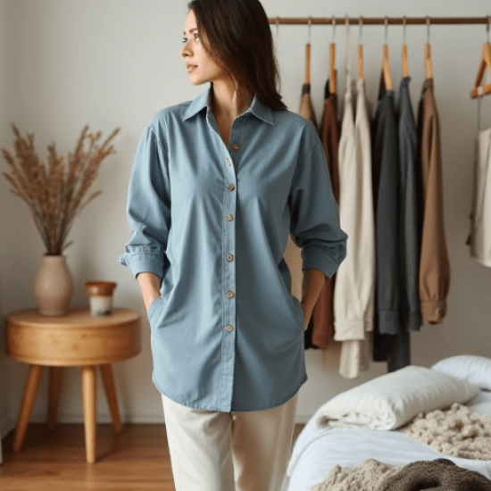 Women's Casual Long Sleeve Shirt