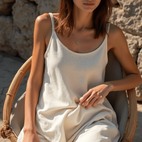 Women's Relaxed Sleeveless Top