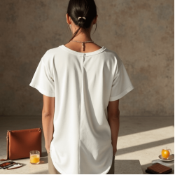 Women's Everyday Collarless Tee