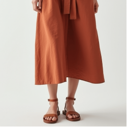 Women's V-Neck Sleeveless Midi Dress