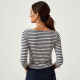 Women's Soft Cotton Boat Neck Top