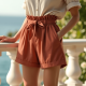 Women's Light High Waist Short Pants