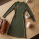 Women's Everyday Crew Neck Dress