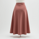 Women's Soft High Waist Flared Skirt