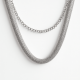 Women's Soft Silver Chain Necklace