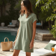 Women's Simple Short Sleeve Dress