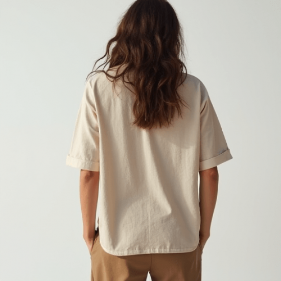 Women's Relaxed V-Neck Shirt