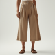Women's Relaxed High Waist Cropped Pants