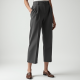 Women's Soft High Waist Cropped Trousers