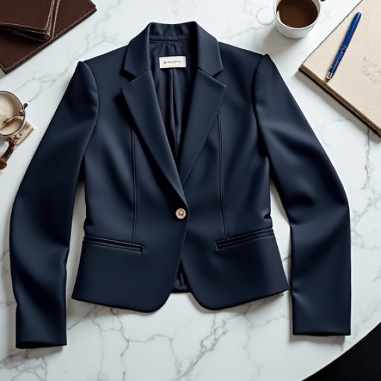 Women's Basic Short Blazer