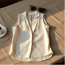 Women's Simple Sleeveless Blouse