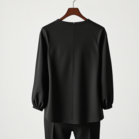 Women's Minimal V-Neck Top