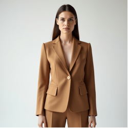 Women's Simple Cropped Blazer