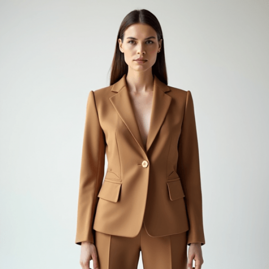 Women's Simple Cropped Blazer