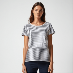 Women's Classic Boat Neck Tee