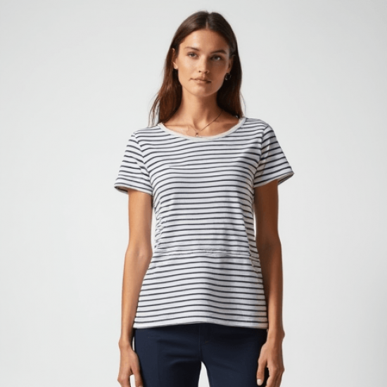 Women's Classic Boat Neck Tee