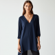 Women's Light V-Neck Long Top