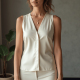 Women's Simple Sleeveless Blouse