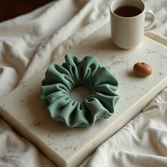 Women's Plain Cotton Scrunchie