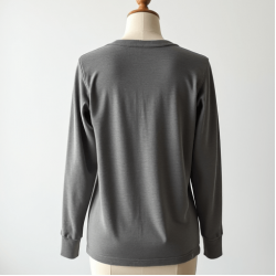 Women's Basic Long Sleeve V-Neck Top