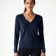 Women's V-Neck Long Sleeve T-Shirt