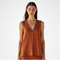 Women's Casual Sleeveless Shirt