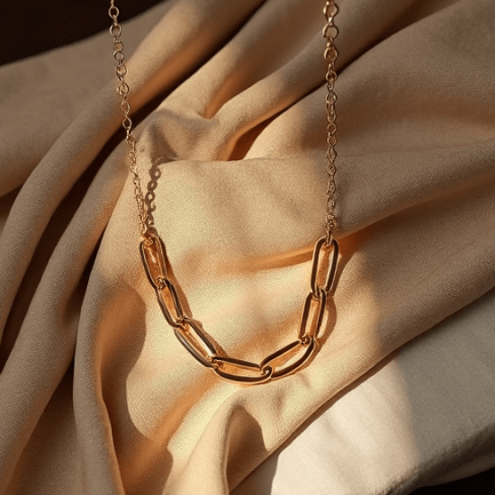 Women's Minimal Gold Chain Necklace