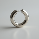 Women's Minimalist Silver Hoops